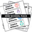 Mini School Label Pack (Original)