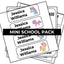 Mini School Label Pack (Original)