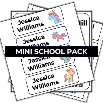 Mini School Label Pack (Original)