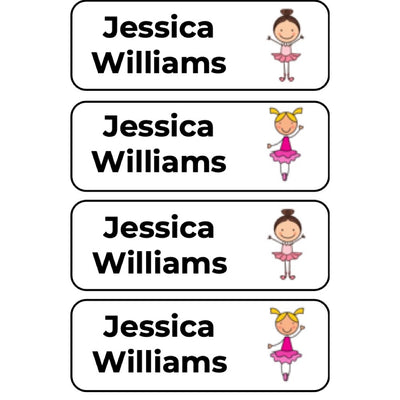 Small Labels (Original) - 28 pack - Ballerinas image 0
