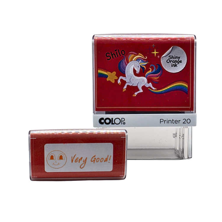 Motivational Unicorn Stamp - Very Good! by COLOP