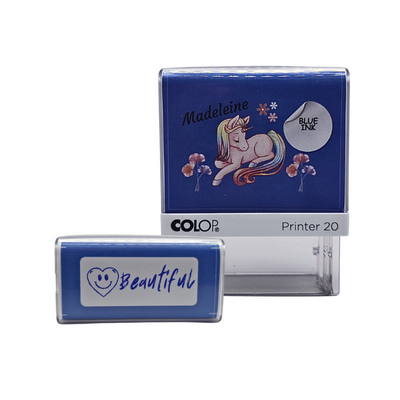 Motivational Unicorn Stamp - Beautiful by COLOP
