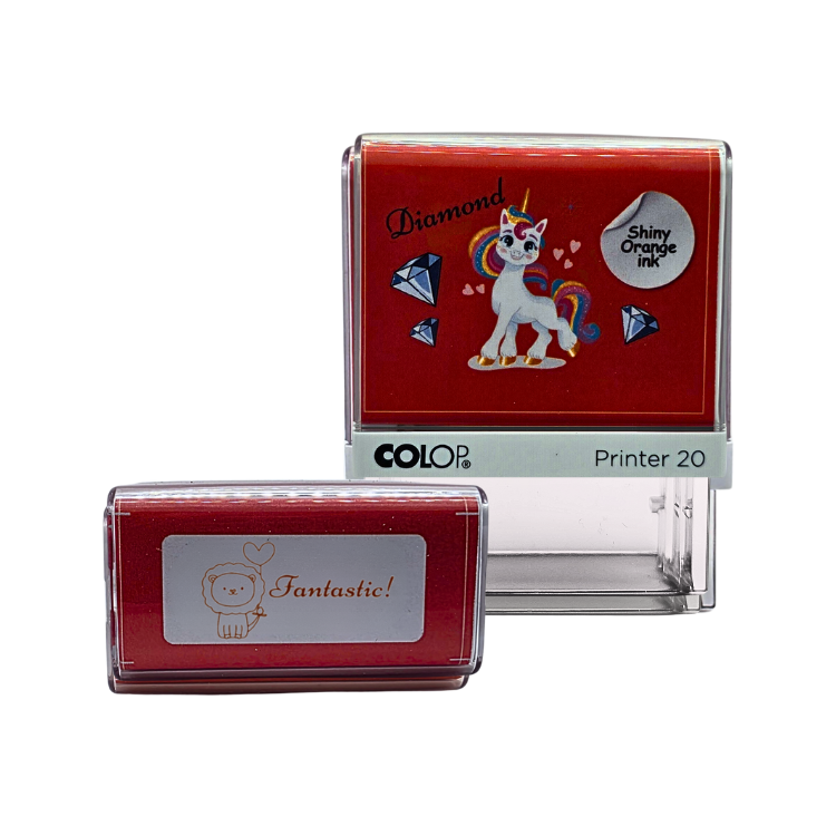 Motivational Unicorn Stamp - Fantastic! by COLOP