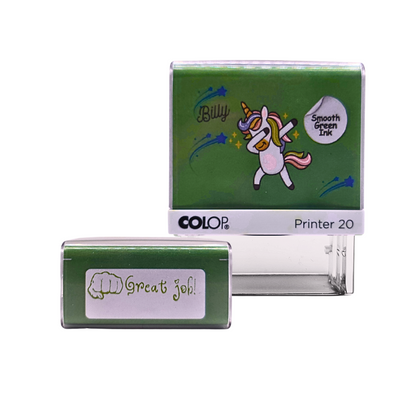 Motivational Unicorn Stamp - Great Job by COLOP