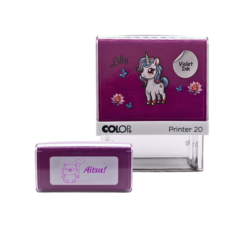 Motivational Unicorn Stamp - Aitsa! by COLOP